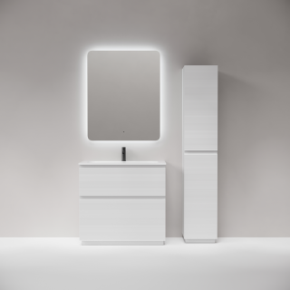 Тумба напольная под раковину Sancos Folk Floor FL90FW 90 см Bianco